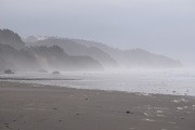 Foggy Beach, Arcadia Beach, Oregon