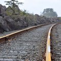 Train Tracks Near Garibaldi, Oregon